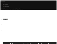 Tablet Screenshot of frontstreethair.com